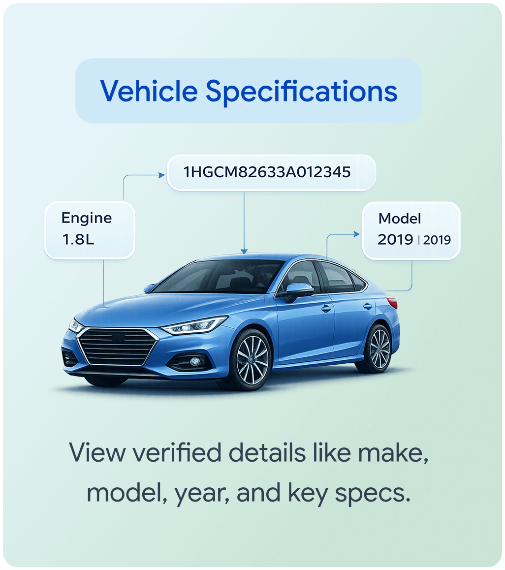Vehicle Specifications